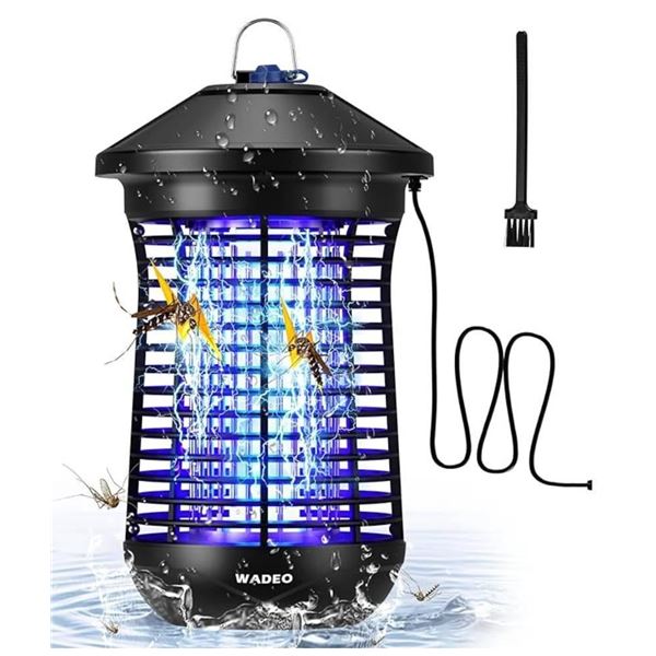 Wadeo Electric Bug Zapper, Model LT807, 20W, Dusk to Dawn Operation