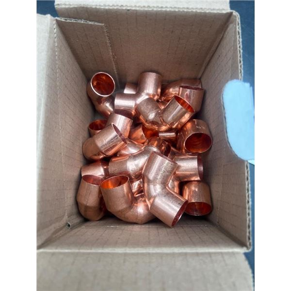 Bow 3/4-in diameter 90-degree Copper Elbows – Pack of 25