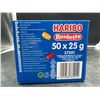 Image 3 : Haribo Roulette 50 x 25g Candy Rolls,