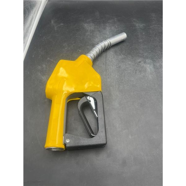 Yellow Fuel Dispensing Nozzle with Trigger Mechanism