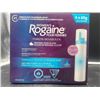 Image 1 : Women’s Rogaine Foam 5 Percent Minoxidil Hair Regrowth Treatment, 4 x 60g