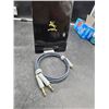 Image 1 : ImpeTo 3.5mm to Dual 6.35mm 24k Gold Plated Audio Cable
