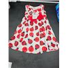 Image 1 : PatPat Girls 3Y Ladybug Dress with Red Bow Detail
