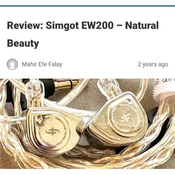 Simgot EW200 In-Ear Monitor (IEM) Earphones