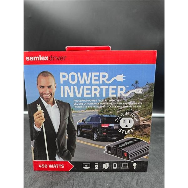 Samlex Driver 450 Watt Power Inverter with Dual AC Outlets