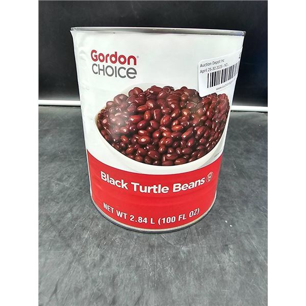 Gordon Choice Black Turtle Beans 2.84 L (100 FL OZ)