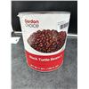 Image 1 : Gordon Choice Black Turtle Beans 2.84 L (100 Flu Oz) Can
