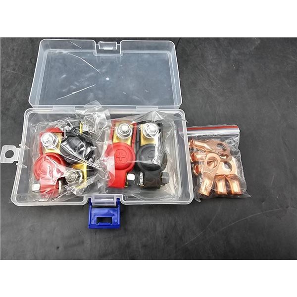 Automotive Battery Terminal Connectors Set with Accessories
