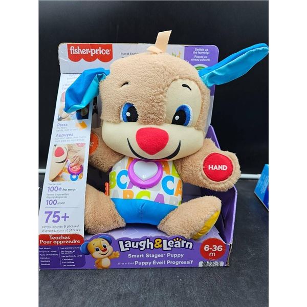 Fisher-Price Laugh & Learn Smart Stages Puppy for Ages 6-36 Months