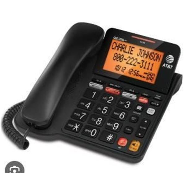 AT&T Corded Answering System With Digital Answering Machine