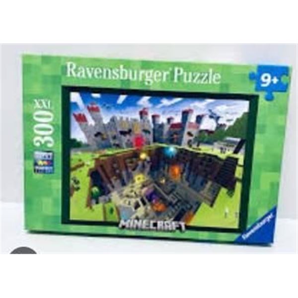 Ravensburger 300 XXL Minecraft Puzzle for Ages 9+