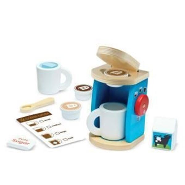Melissa & Doug Toy Coffee Maker Set with Accessories