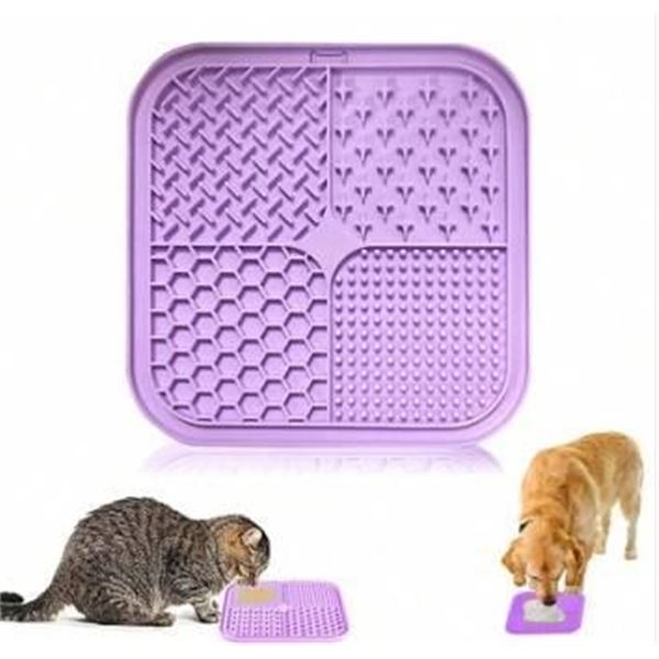 Lukito Non-Slip Silicone Pet Feeding Mat for Dogs and Cats