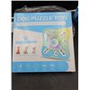 Image 2 : Interactive Dog Puzzle Toy for Food Dispensing and Training 10x10x1 in