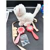 Image 3 : Interactive Plush Cat Toy with Accessories and Screwdriver