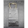 Image 2 : Black Kraft Paper Bag with Twisted Handles – A235 – 3.5 x 2.4 x 8.6 Inches