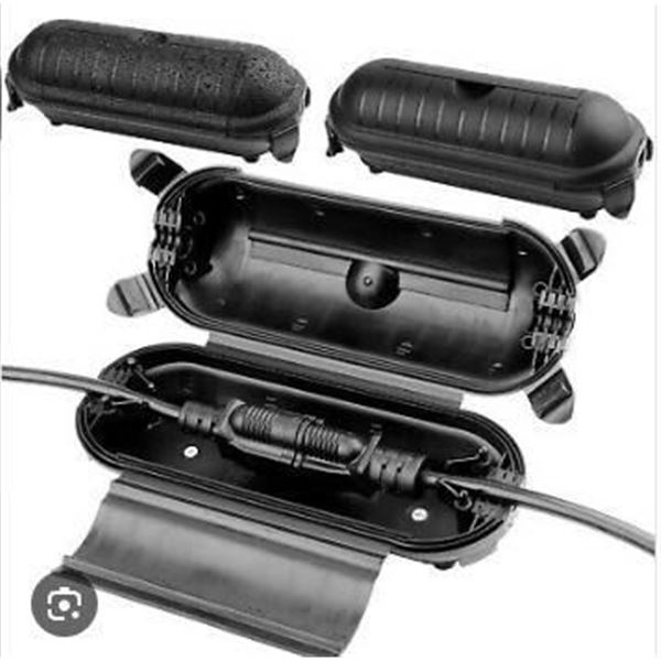 Flemoon Outdoor Extension Cord Cover Set with 3 Sizes