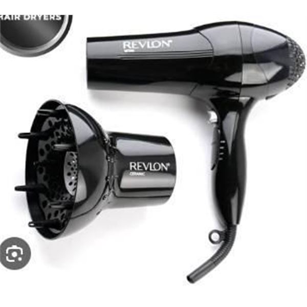 Revlon Appliances Model RV484 Hair Dryer with Diffuser Attachment