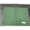 Image 1 : Lot of 6 DII CAMZ11878 Dark Green Ribbed Cotton Place Mats