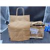 Image 1 : BagDream Kraft Paper Bags 100 Count With 100 Percent Recycled Content