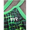 Image 2 : TYR Women’s Size 36 One-Piece Swimsuit in Green and Black