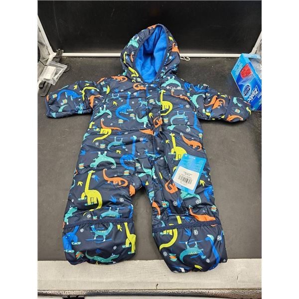 Columbia Infant Bunting Suit, 3-6 Months, Dinosaur Print