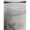 Image 2 : Under Armour HeatGear Long Sleeve Compression Shirt, Size S/P/CH, White