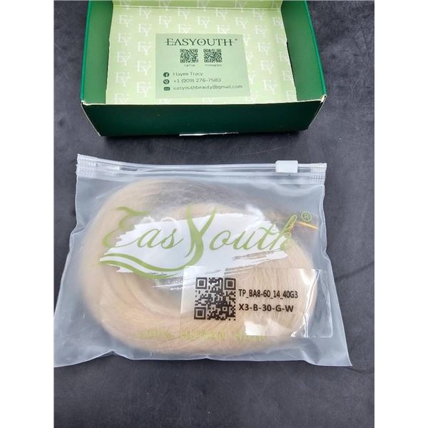 Easyouth Human Hair Extensions TP BA8-60 14 40G3 X3-B-30-G-W