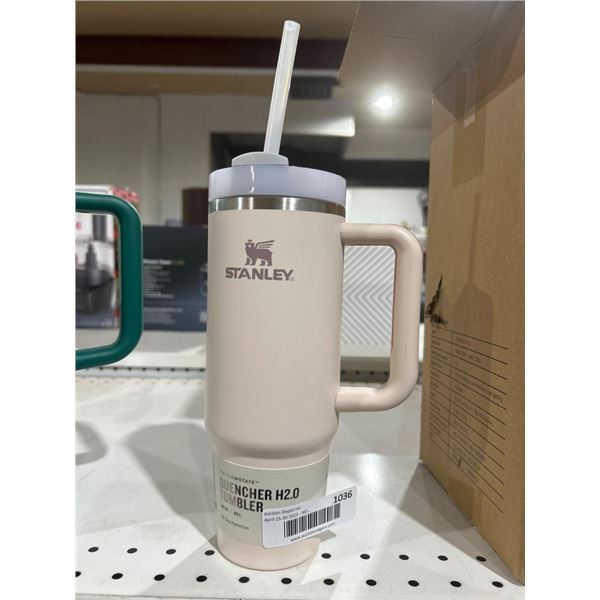 Stanley Quencher H2.0 Flowstate Tumbler, 40 oz, Soft Pink