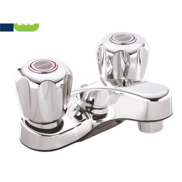 Bélanger Classic 2-Handle Polished Chrome Bathroom Faucet 4-in Centreset Design