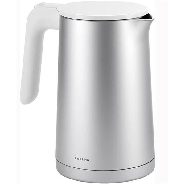 ZWILLING Enfinigy Cool Touch 1-Liter Electric Kettle, Cordless Tea Kettle & Hot Water – Sil