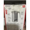 Image 3 : ZWILLING Enfinigy Cool Touch 1-Liter Electric Kettle, Cordless Tea Kettle & Hot Water – Sil