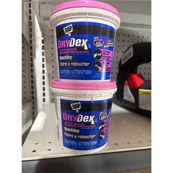 DAP DryDex Spackling, 946 mL, Pink to White Formula, Set of 2