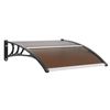 Image 1 : Vevor Polycarbonate Awning Model CZPC40X80T