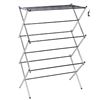 Image 1 : Amazon Basics Foldable Portable Laundry Drying Rack for Indoor Air Drying Clothing, 29.4 x 14.8 x 41