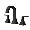 Image 1 : Pfister Bruxie 2-Handle 8-inch Widespread Spot Defense Matte Black Bathroom Sink Faucet/Tap