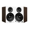Image 1 : Fluance Ai41 Powered 2-Way Bookshelf Speakers with Remote, Walnut Finish