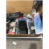 Image 3 : Mixed Electronics And Accessories Lot Including LED Headlight, SD Cards, and More