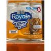 Image 2 : Lot of 2 Royale Tiger Towel Paper Towel Packs (6 Rolls Each)