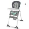 Image 1 : Ingenuity Full Course 6-in-1 High Chair – Baby to 5 Years Old, 6 Convertible Modes, 2 Dishw