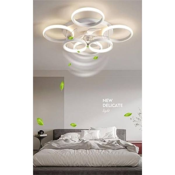 Low Profile Ceiling Fan / Light Model X004717U25