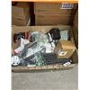 Image 1 : Assorted Mixed Lot Including Electronics and Hardware Components