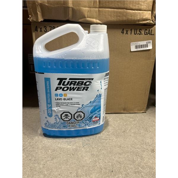 Turbo Power -35C All-Season Windshield Washer Fluid 3.78L x 4
