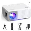 Image 1 : Mini Projector with 5-Inch Display and HDMI USB AV Input