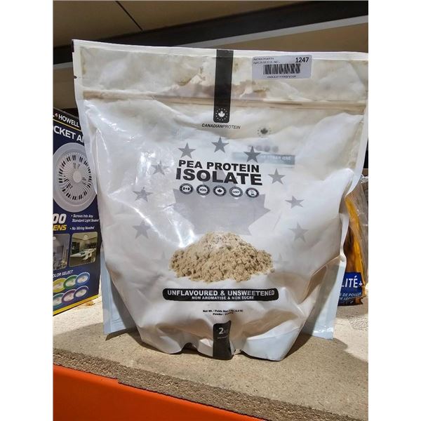 2 Kg Pea Protein Isolate, Unflavoured and Unsweetened