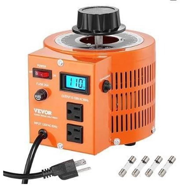 Vevor Contact Voltage Regulator TDGC2-500W-AT/TDGC2-1000VA