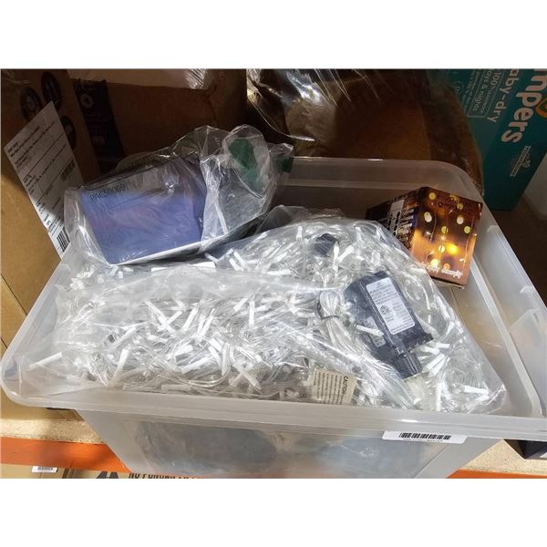 Lot of Assorted String Lights, Solar and Electric