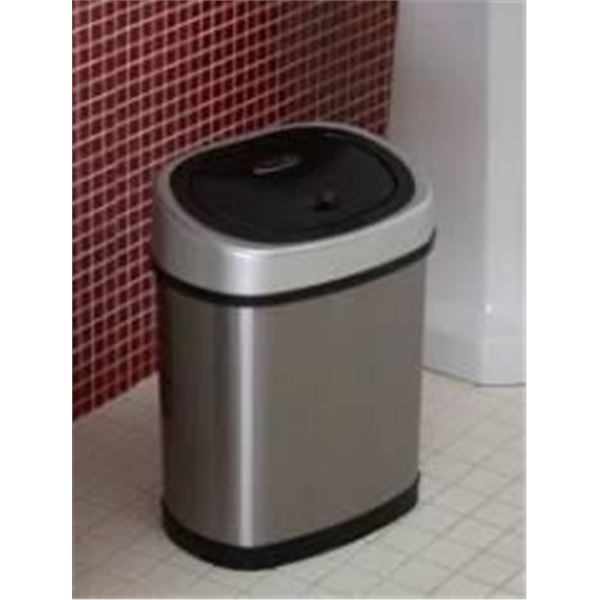 Nine Stars Motion Sensor Trash Can, 3.2 Gallon, Model DZT-12-9