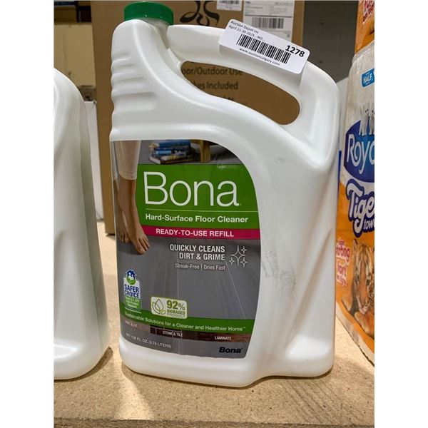 Bona Hard-Surface Floor Cleaner 160 Fl Oz Ready-to-Use Refill