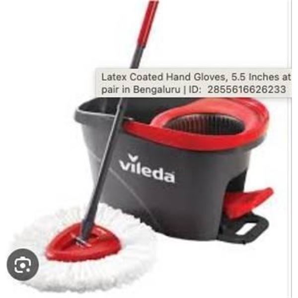 Vileda Easy Wring Microfiber Spin Mop and Bucket System